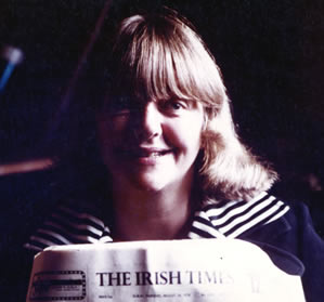 Maeve with The Irish Times