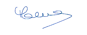 Maeve Binchy signature